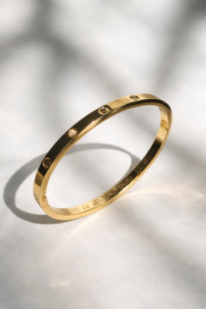 Gold Plated Bangles Bracelet